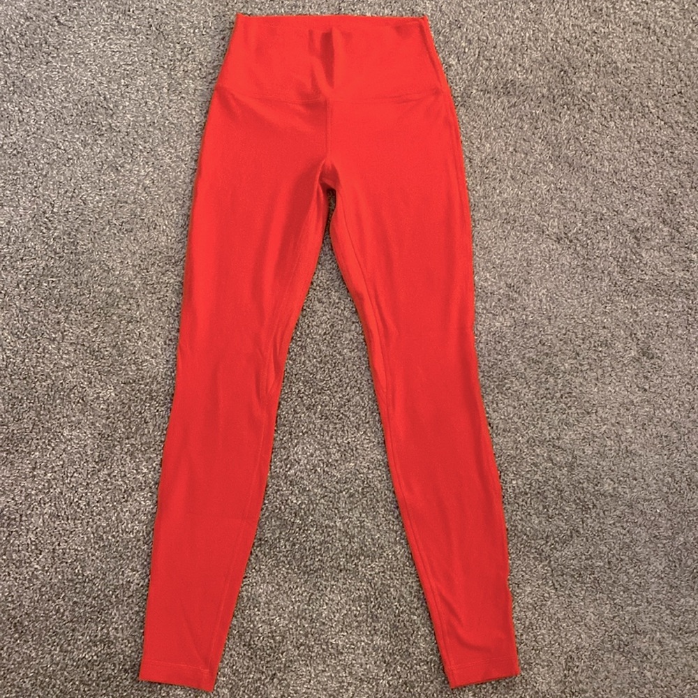 Lululemon Orange/Pink Align Leggings, Size 6